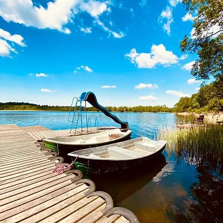 Tatarak Na Mazurach Nad Jeziorem Walpusz - Nr 2 דירה *